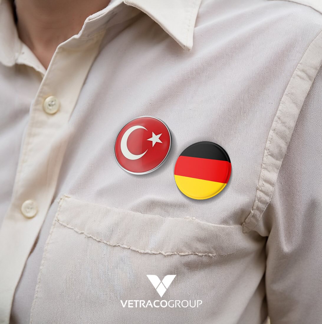 türkiye ve almanya bayrağı