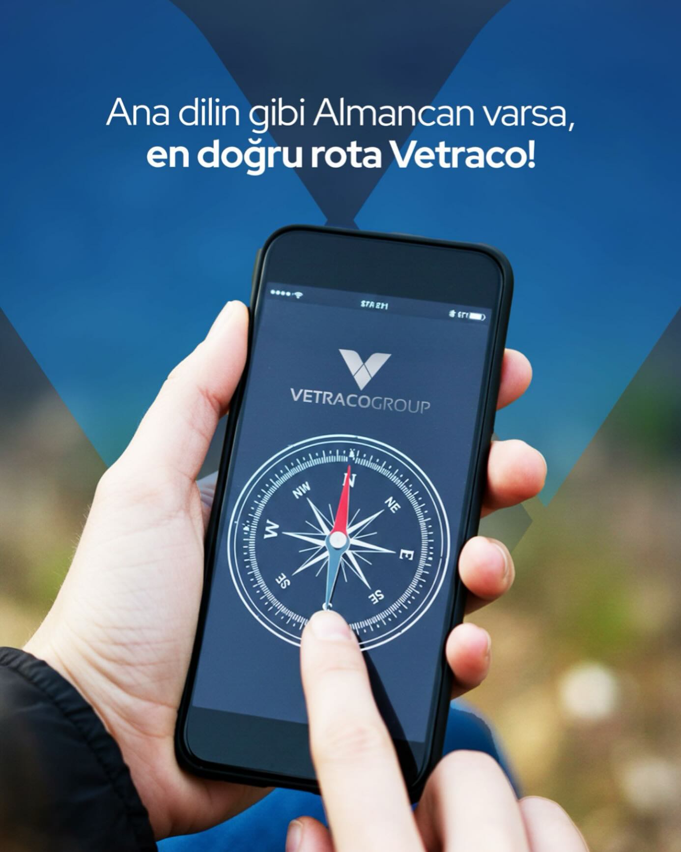 Ana dilin gibi almanca varsa en doğru yol vetraco